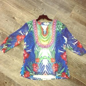 Long sleeve tropical shirt 🌴